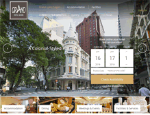 Tablet Screenshot of grandhotel.vn