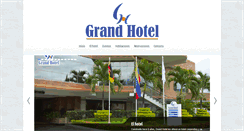 Desktop Screenshot of grandhotel.com.ve