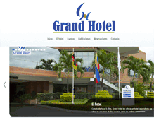 Tablet Screenshot of grandhotel.com.ve