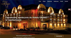 Desktop Screenshot of grandhotel.com.pl