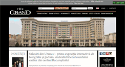 Desktop Screenshot of grandhotel.ro