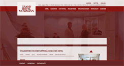 Desktop Screenshot of grandhotel.de